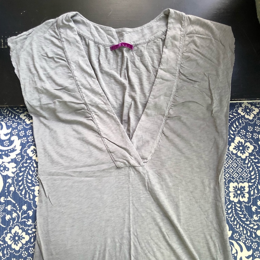 Gray Velvet top